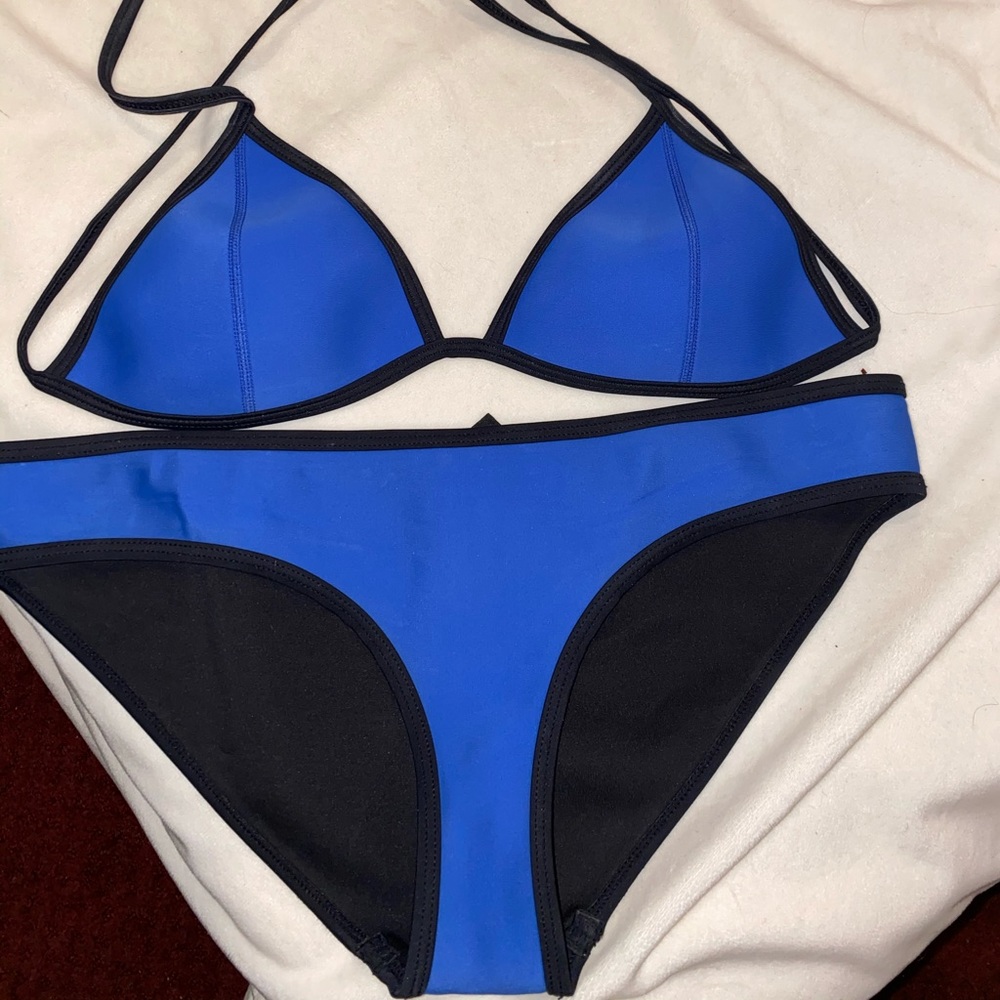 Triangl Blue swim suit - Picture 2 of 7